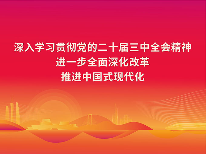 學習宣傳貫徹黨的二十屆三中全會精神宣傳畫