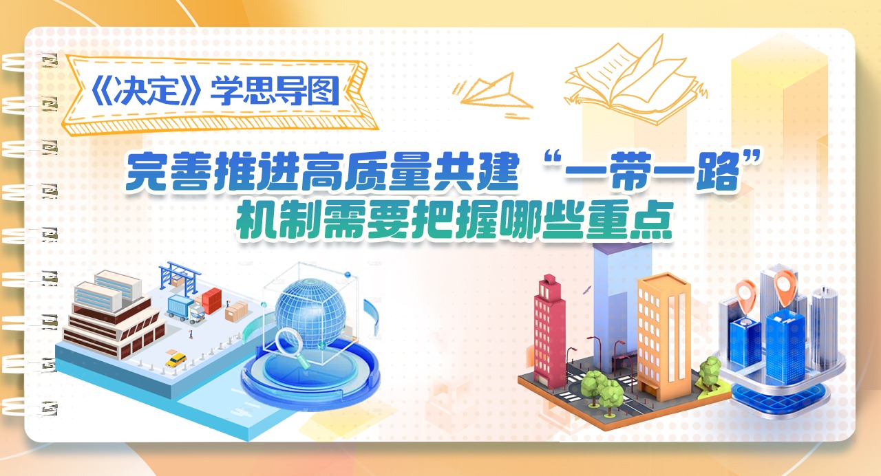 《決定》學思導圖｜完善推進高質(zhì)量共建“一帶一路”機制需要把握哪些重點
