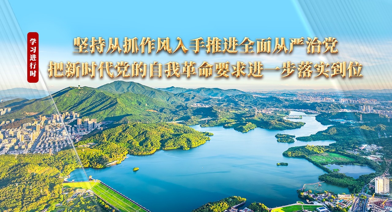 學(xué)習(xí)進(jìn)行時(shí)丨堅(jiān)持從抓作風(fēng)入手推進(jìn)全面從嚴(yán)治黨 把新時(shí)代黨的自我革命要求進(jìn)一步落實(shí)到位