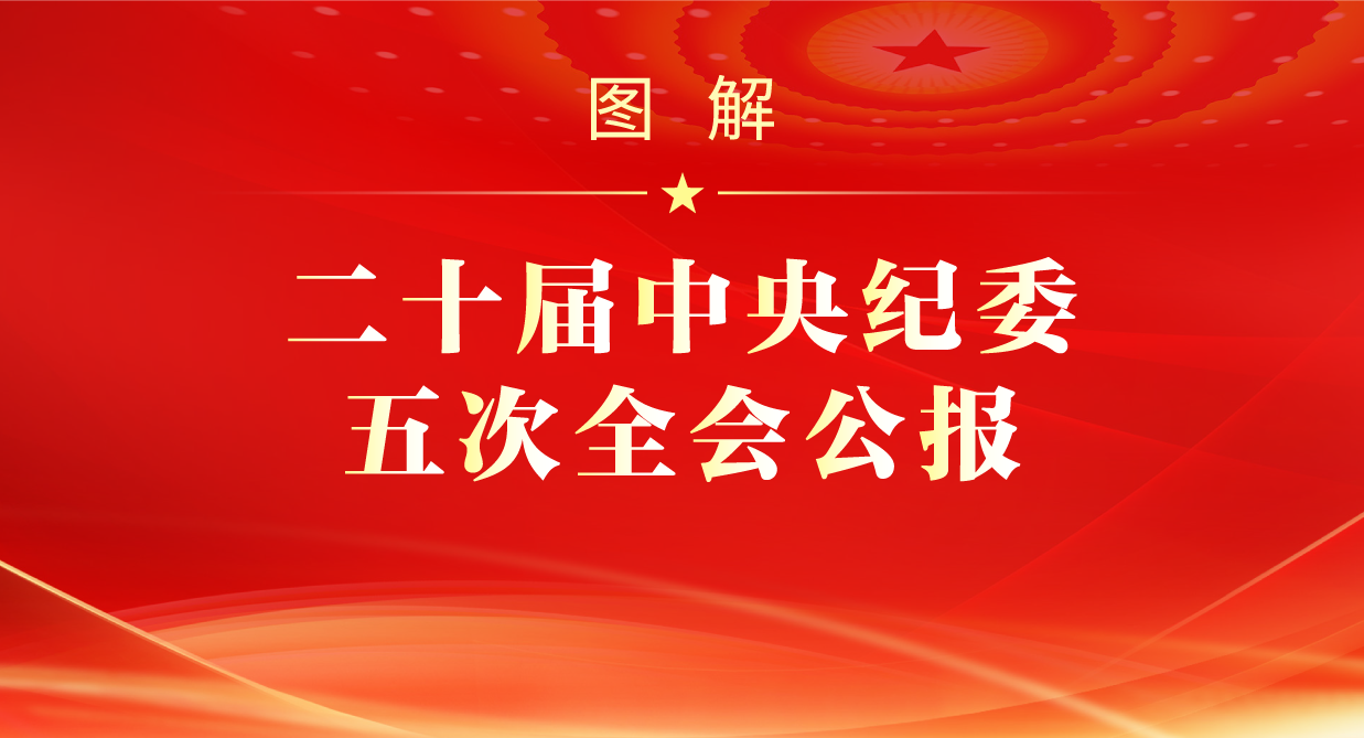 圖解丨二十屆中央紀(jì)委五次全會(huì)公報(bào)