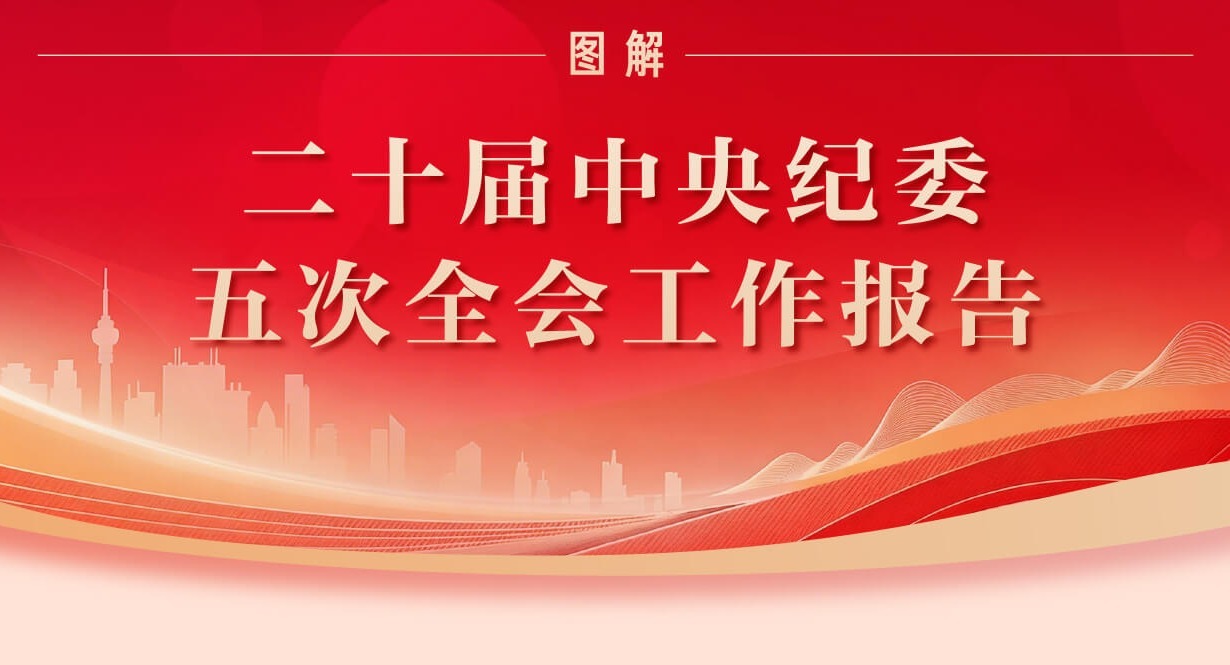 圖解丨二十屆中央紀(jì)委五次全會(huì)工作報(bào)告